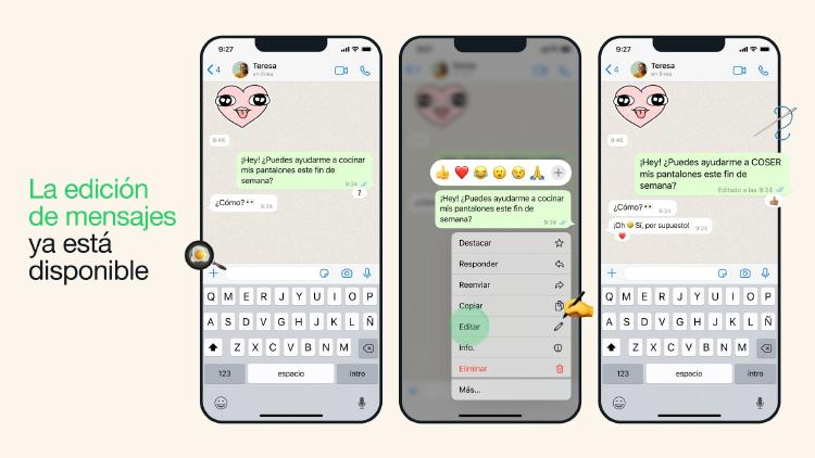 editar mensajes whatsapp