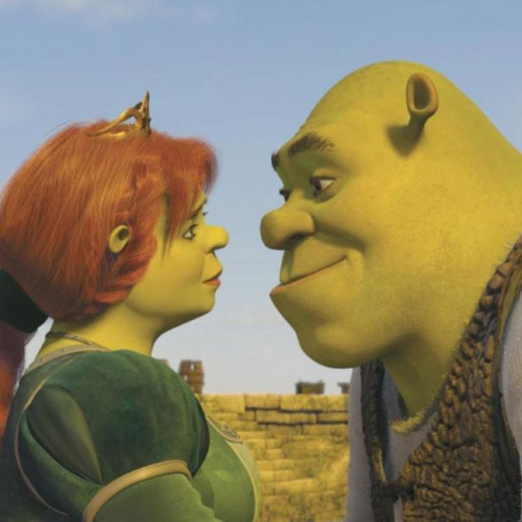 shrek y fiona