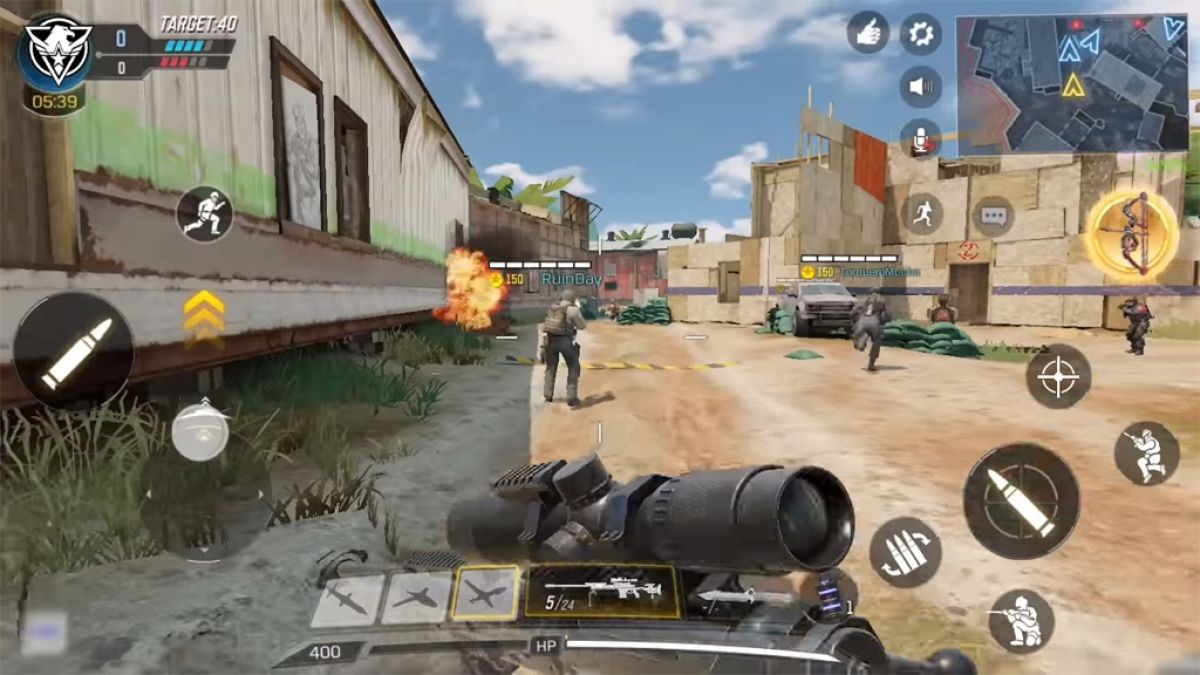 gameplay call of duty mobile