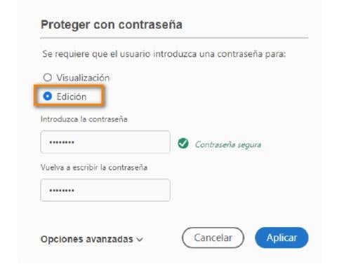 Proteger con contraseña adobe Proteger con contraseña adobe