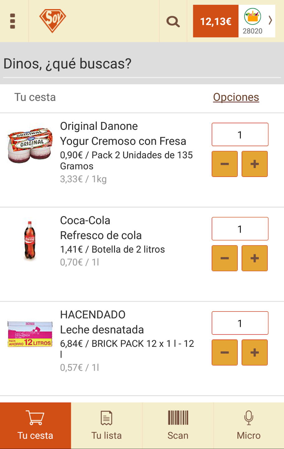 Apps comparativas de precios y ofertas de supermercado