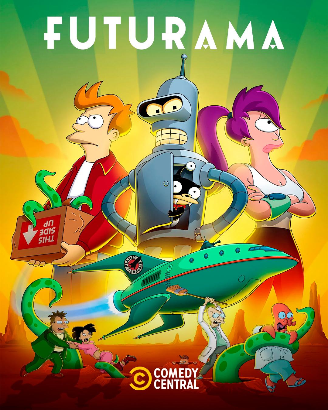 COMEDY FUTURAMA T12 4x5 Estrenos Yoigo TV diciembre: acaba el año con una maratón