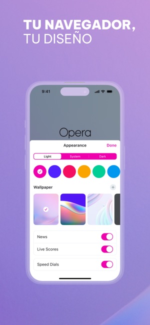 opera diseño