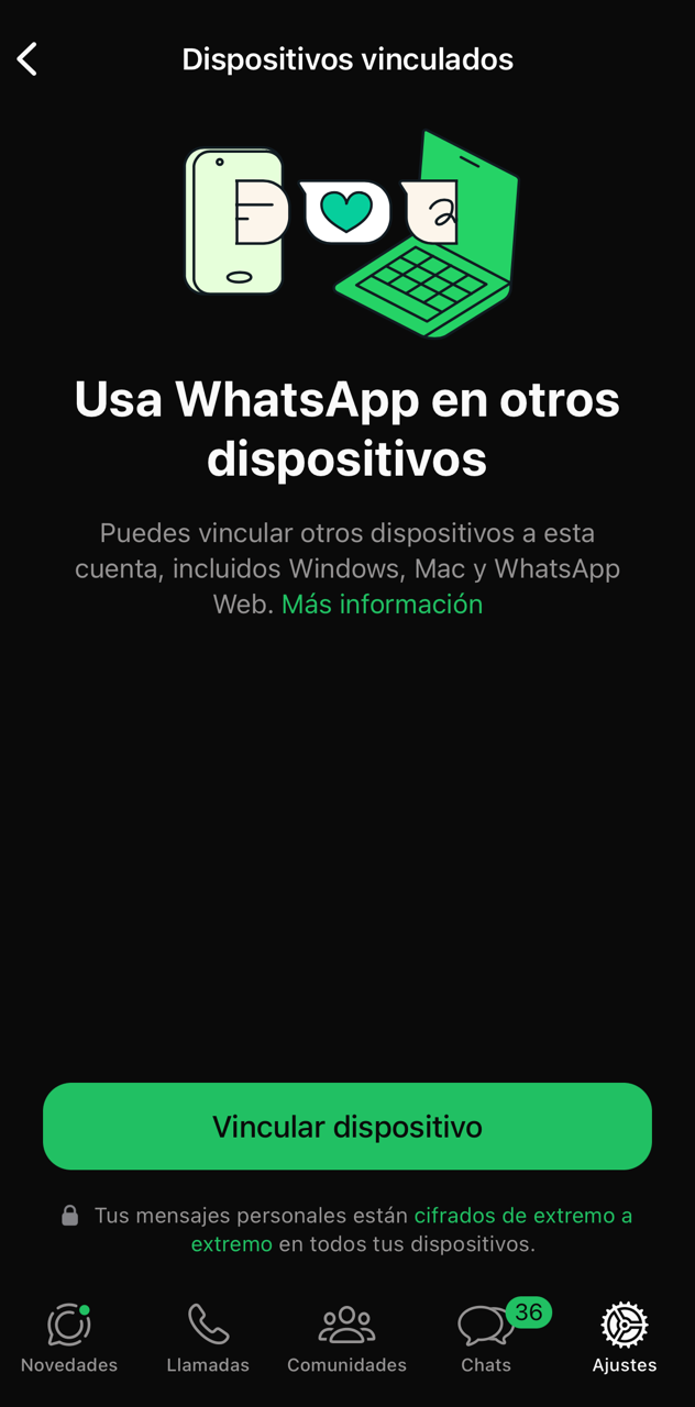 Cómo ver y cerrar todas tus sesiones abiertas en WhatsApp