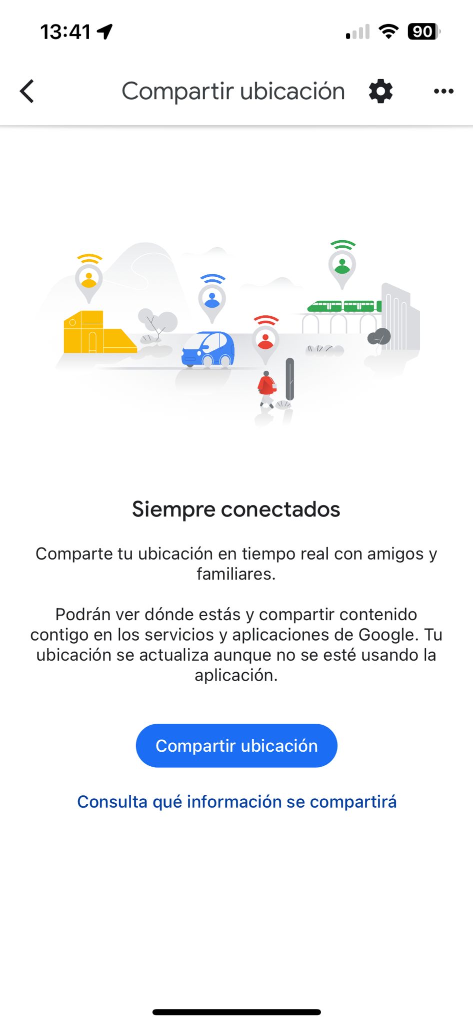 Compartir ubicación Google Maps