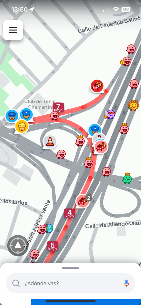 Iconos Waze