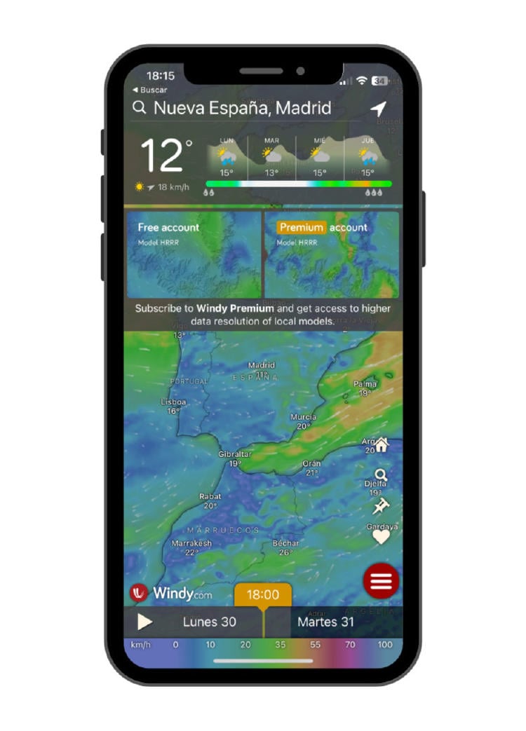 windy app móvil windy app móvil
