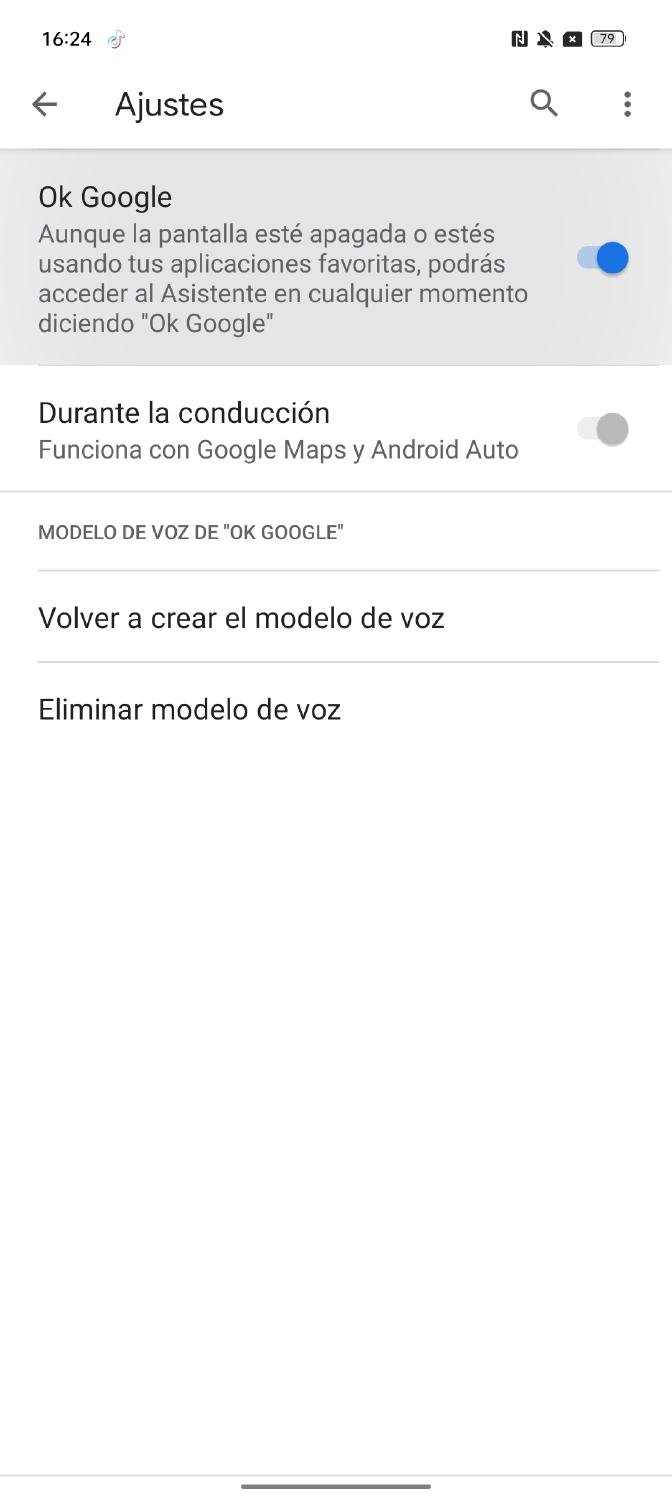 Configurar OK Google en Android Auto