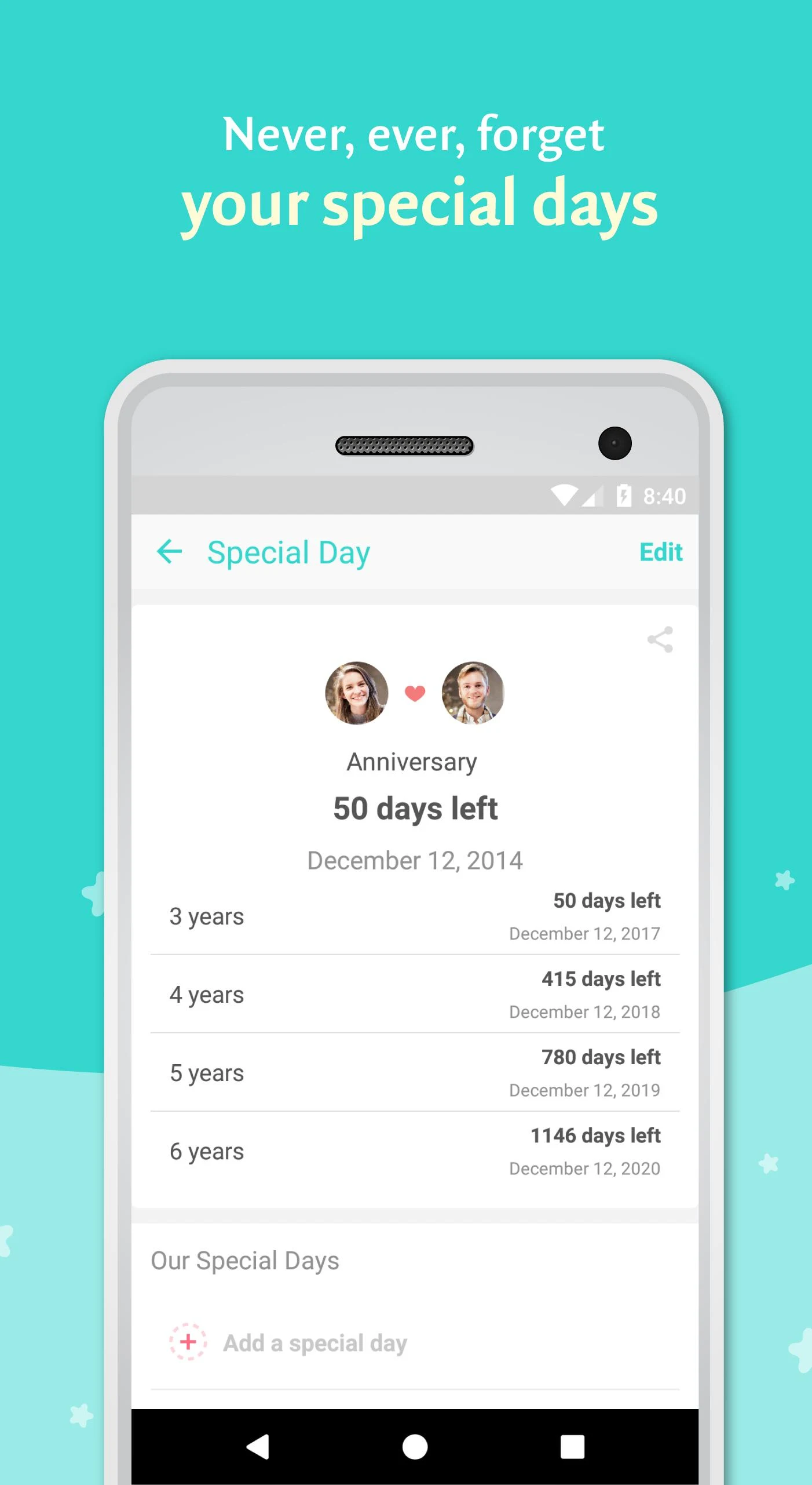 Conoce las apps más bonitas y útiles para parejas techies