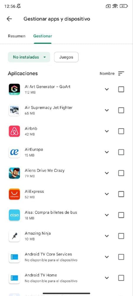 Gestionar aplicaciones Google Play Gestionar aplicaciones Google Play
