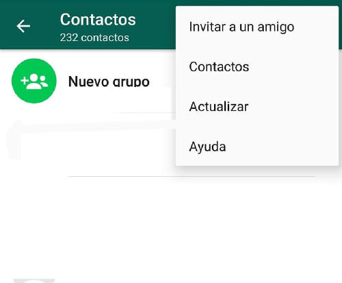 sincronizar contactos whatsapp