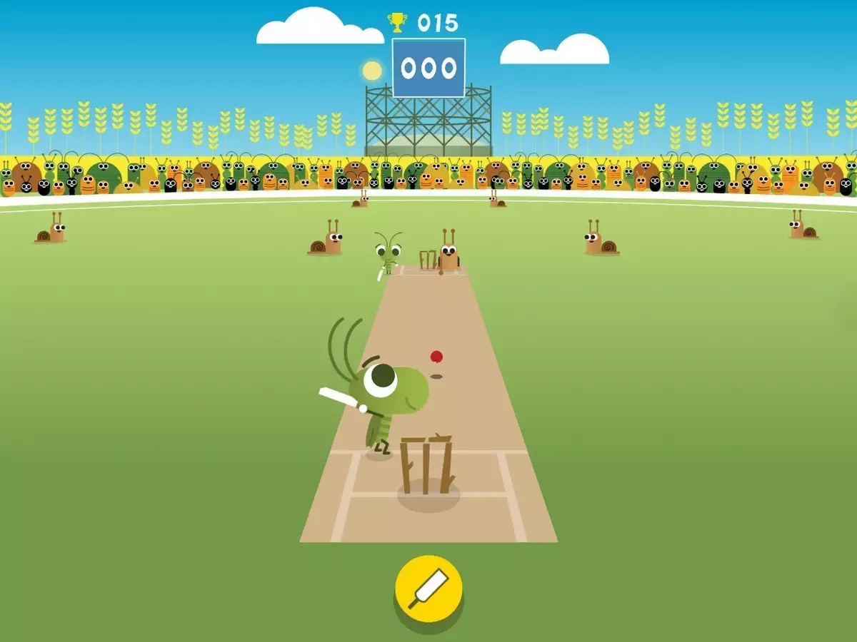 buscador google doodle cricket juego