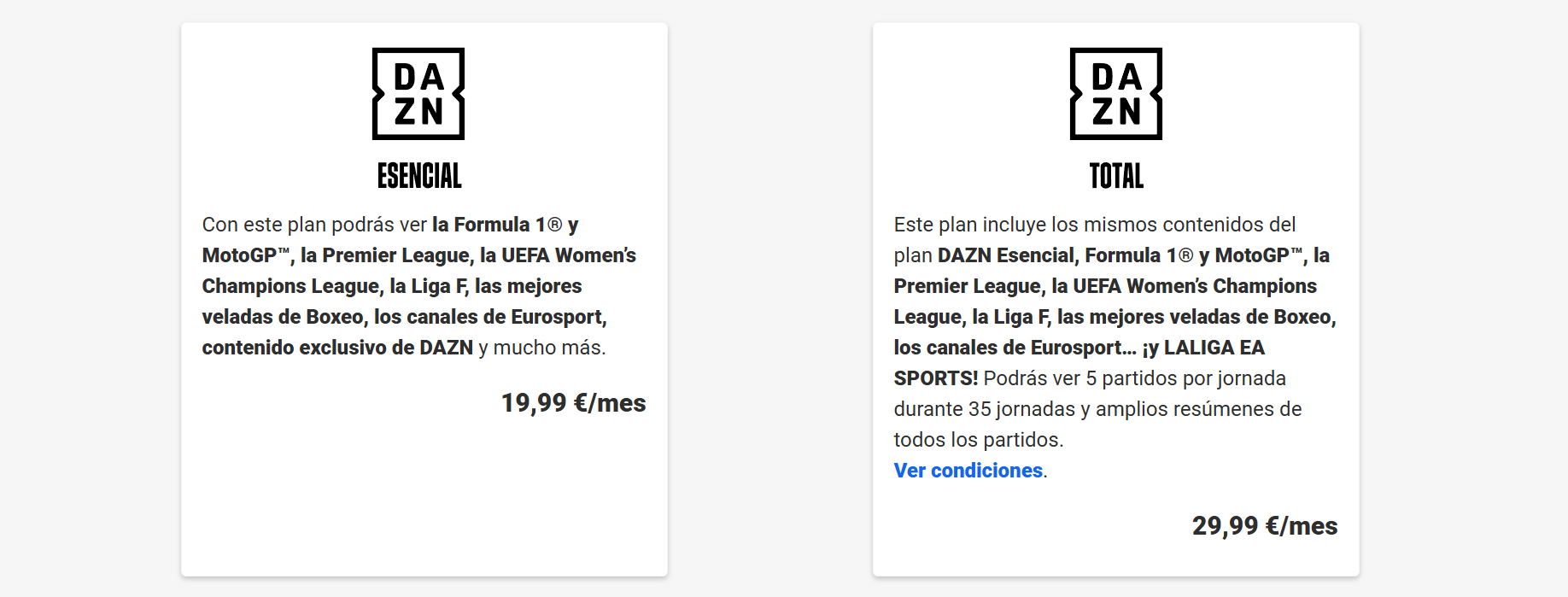 PACK DAZN