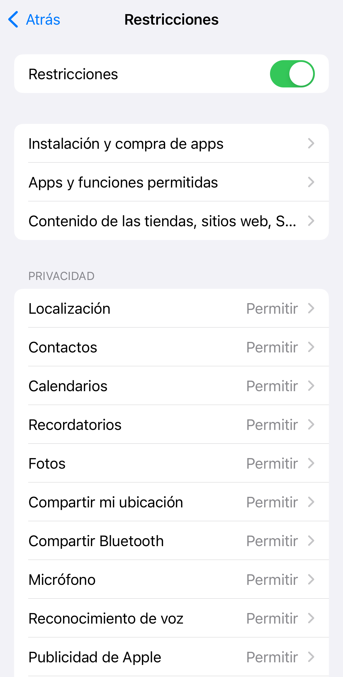 Control parental de Apple: uso y dispositivos disponibles