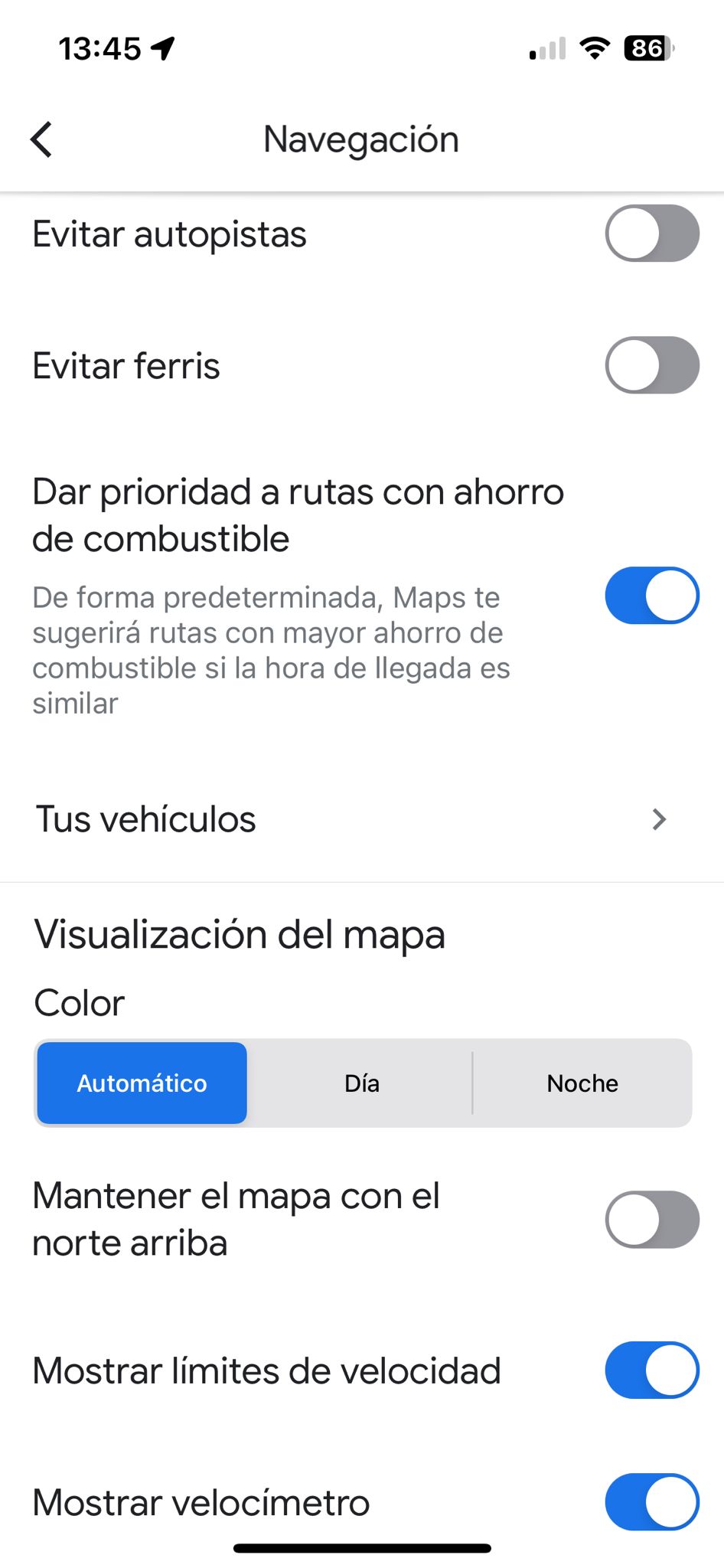 Google Maps Rutas Ecológicas