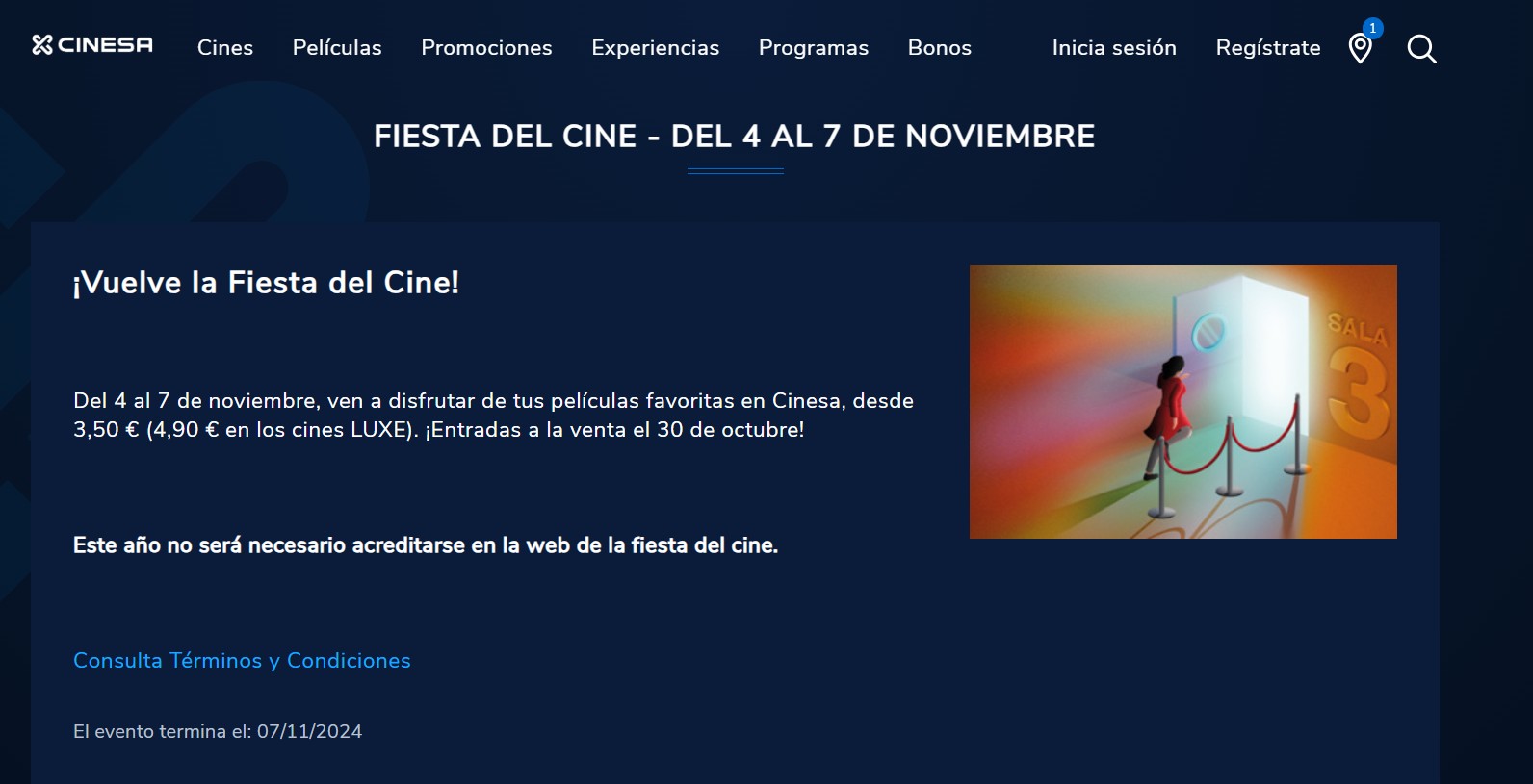 Fiesta del Cine 2024