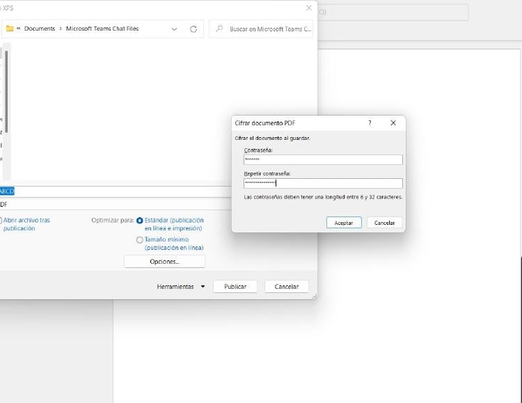 Contraseña Word Contraseña Word