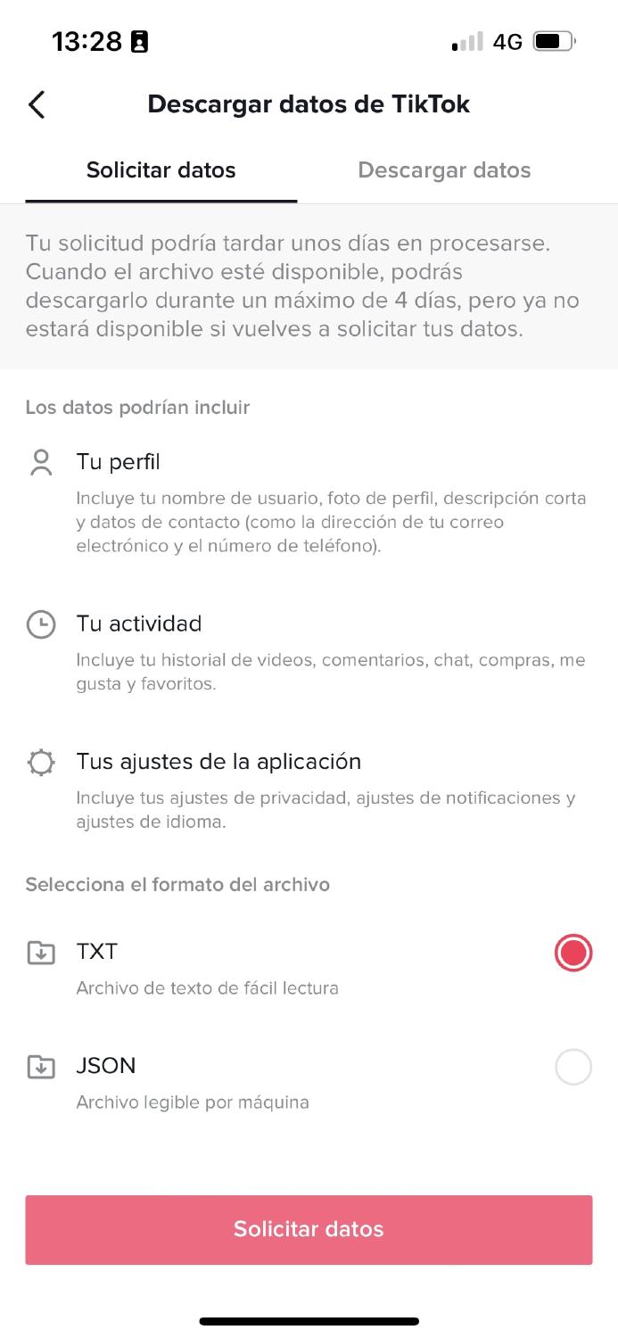 Ajustes y privacidad TikTok Ajustes y privacidad TikTok
