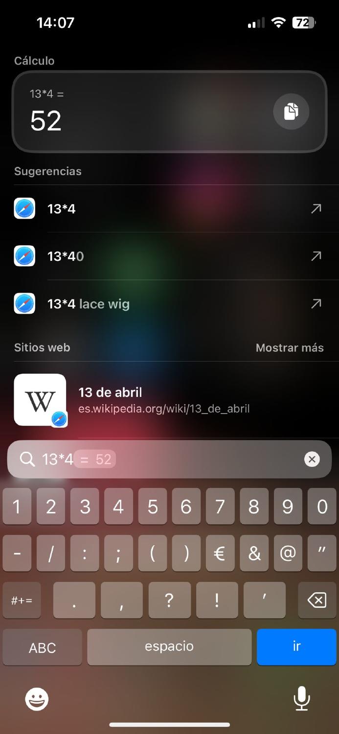 calculadora iOS17