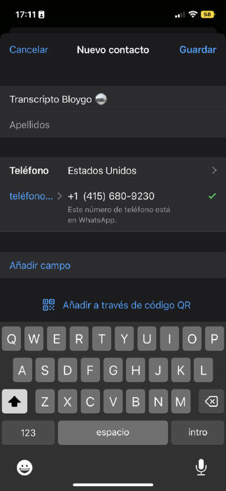 transcriptor WhatsApp