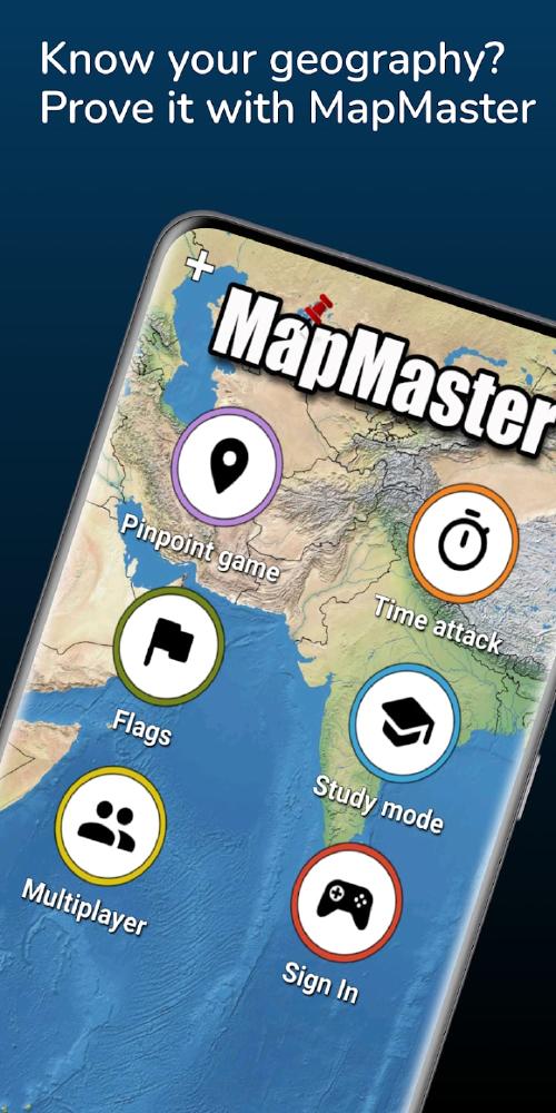 MapMaster   Geography game