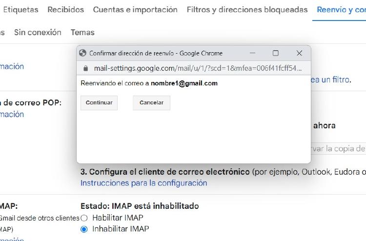 reenviar correo gmail reenviar correo gmail