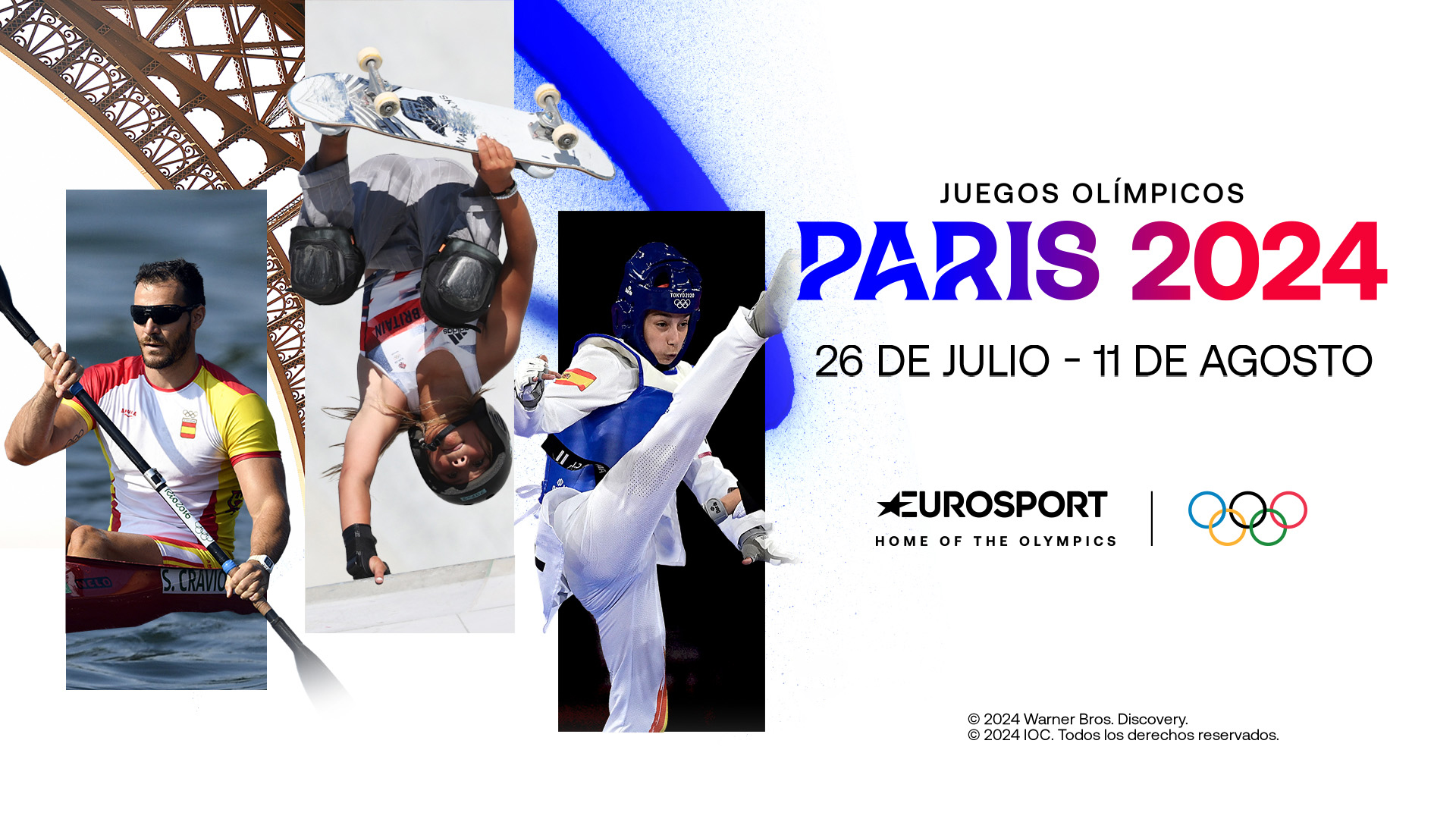 Cómo y dónde ver los Juegos Olímpicos de París 2024