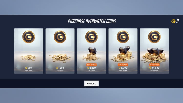 Monedas Overwatch 2 Monedas Overwatch 2