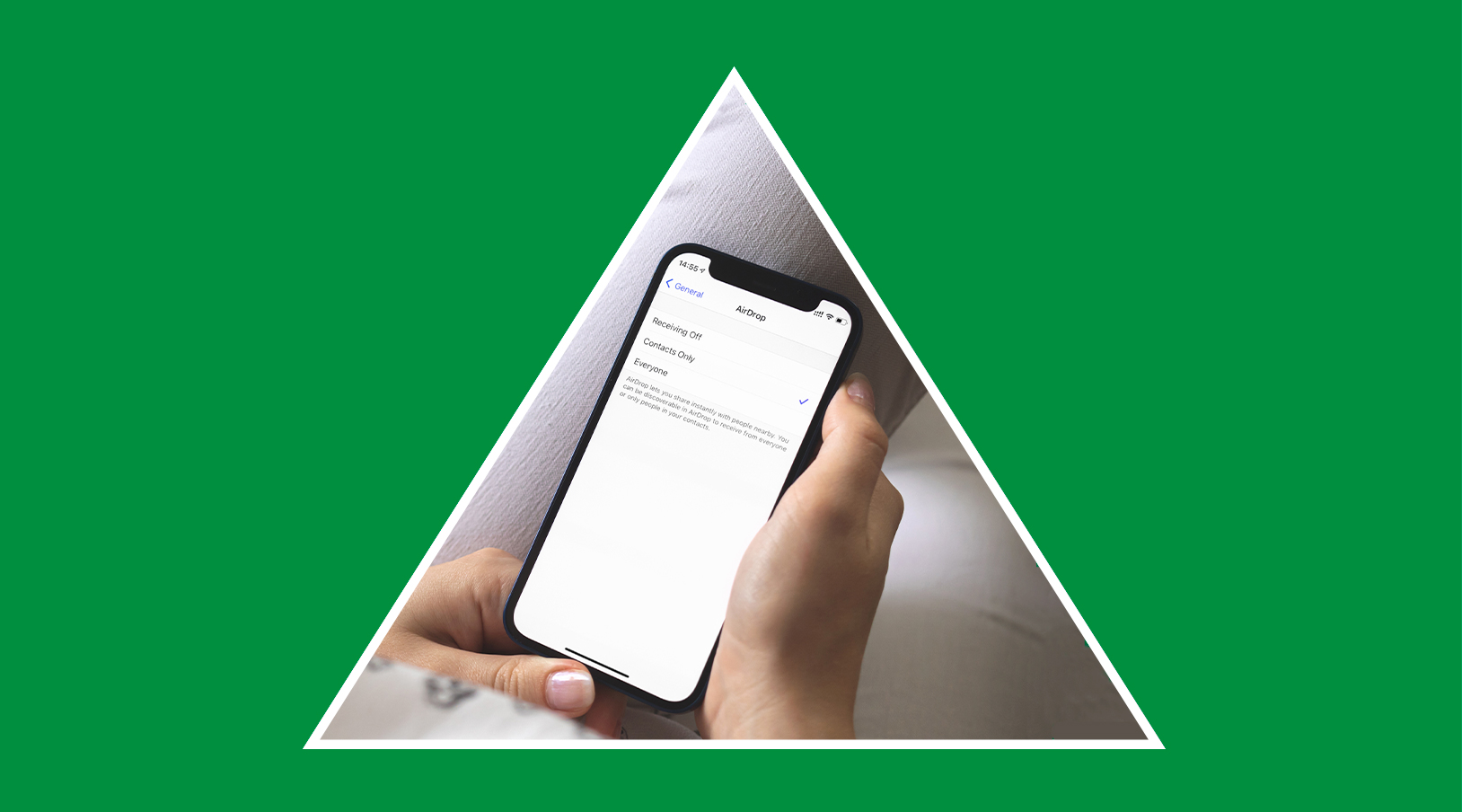 Protege tu AirDrop y Quick Share de envíos no deseados 