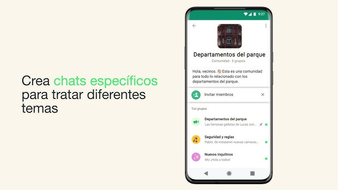 Invitar miembros WhatsApp Comunidades