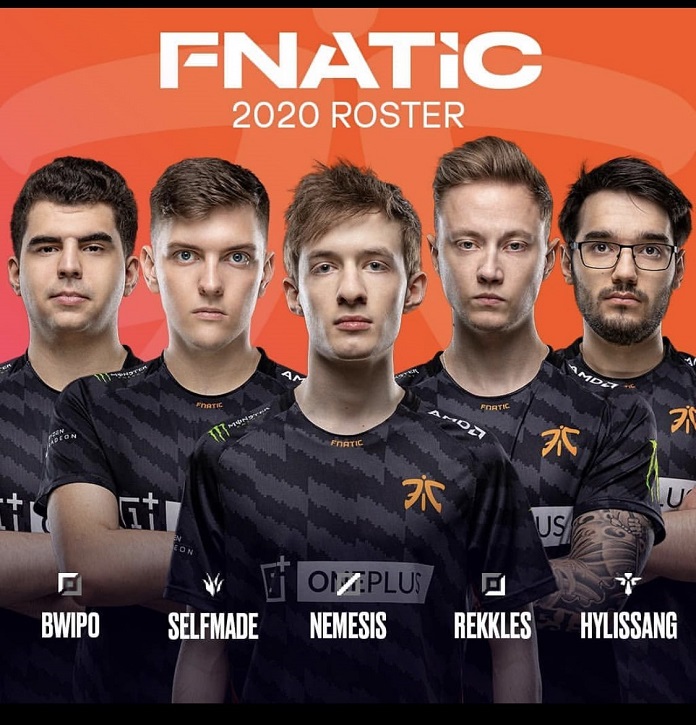 Fnatic roster 2020