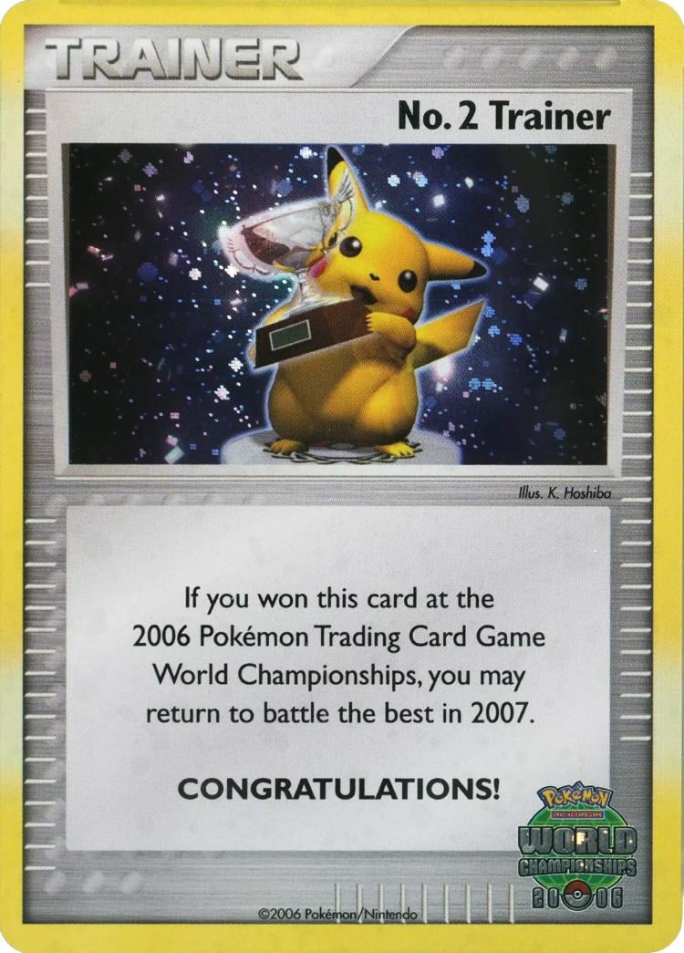 Pokémon World Championships Promo No. 2 Trainer Pokémon World Championships Promo No. 2 Trainer