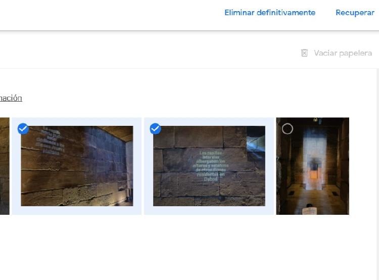 elimiar definitivamente o recuperar elimiar definitivamente o recuperar