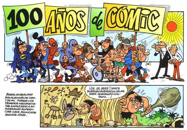 100 años de comics mortadelo y filemon