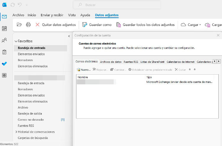 Vincular Outlook y Gmail