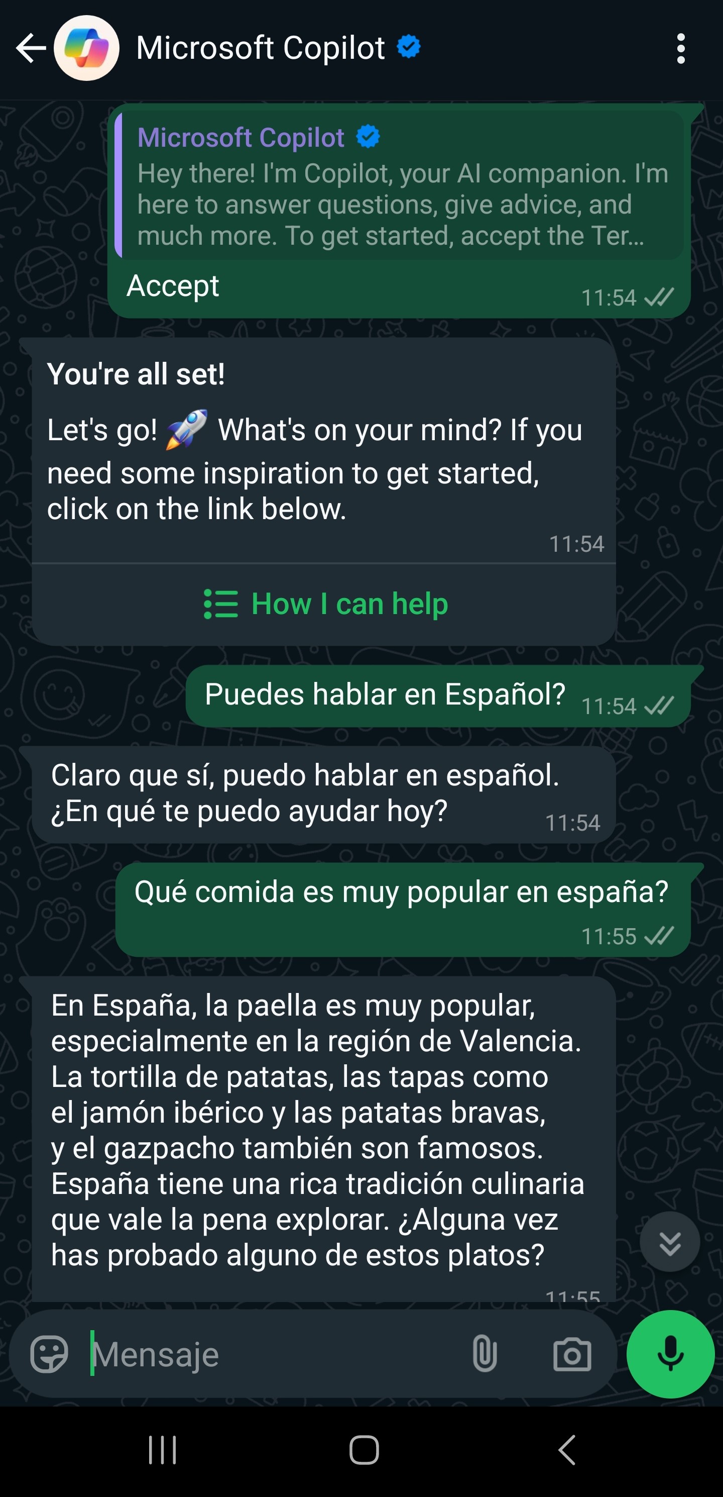 Chatbot Copilot WhatsApp