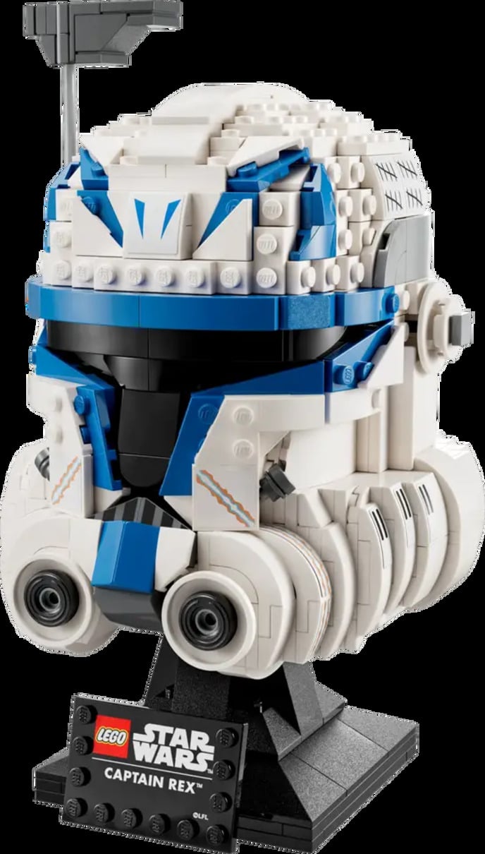 Casco del Capitán Rex