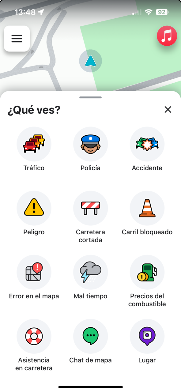 Iconos Waze