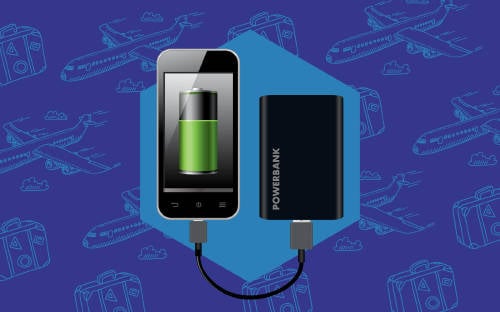 Se puede llevar una power bank en el avión