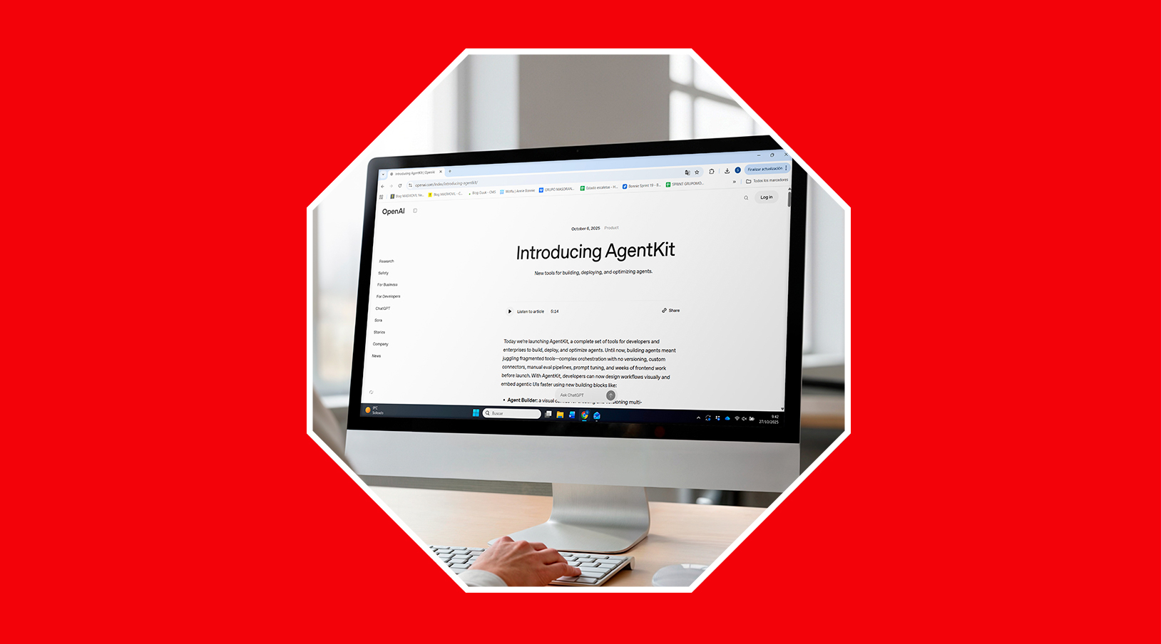 Cómo usar AgentKit para crear tus propios agentes de IA