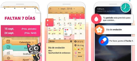 Period Calendar App quedar embarazada