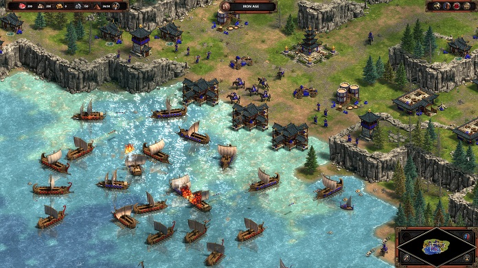 Batalla naval Age of Empires