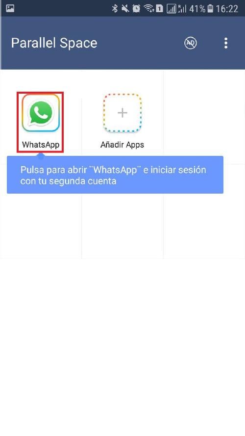 Clonar WhatsApp Parallel Spaces