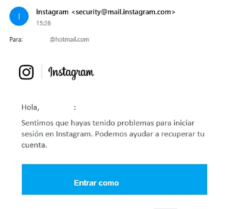 qué hacer si te hackean la cuenta de Instagram