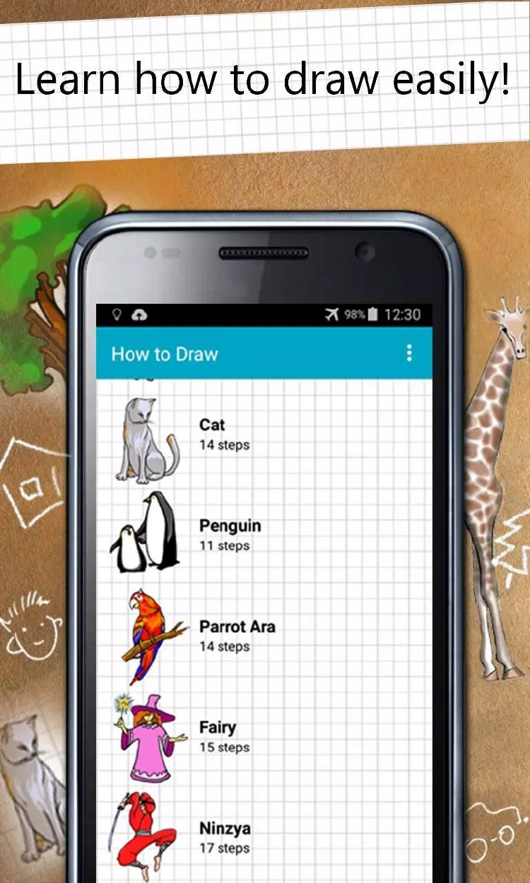 apps aprender a dibujar Android