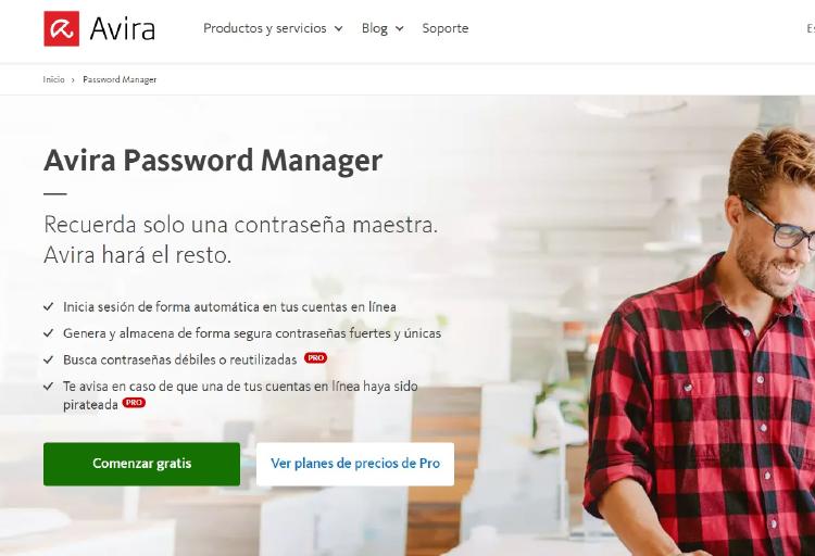 avira password manager