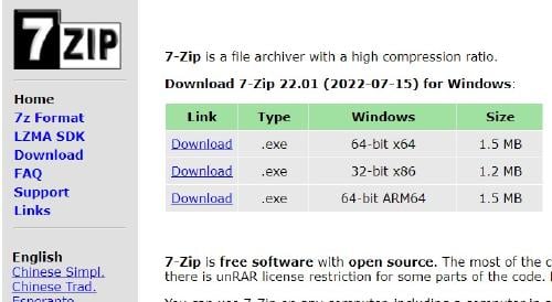 7zip