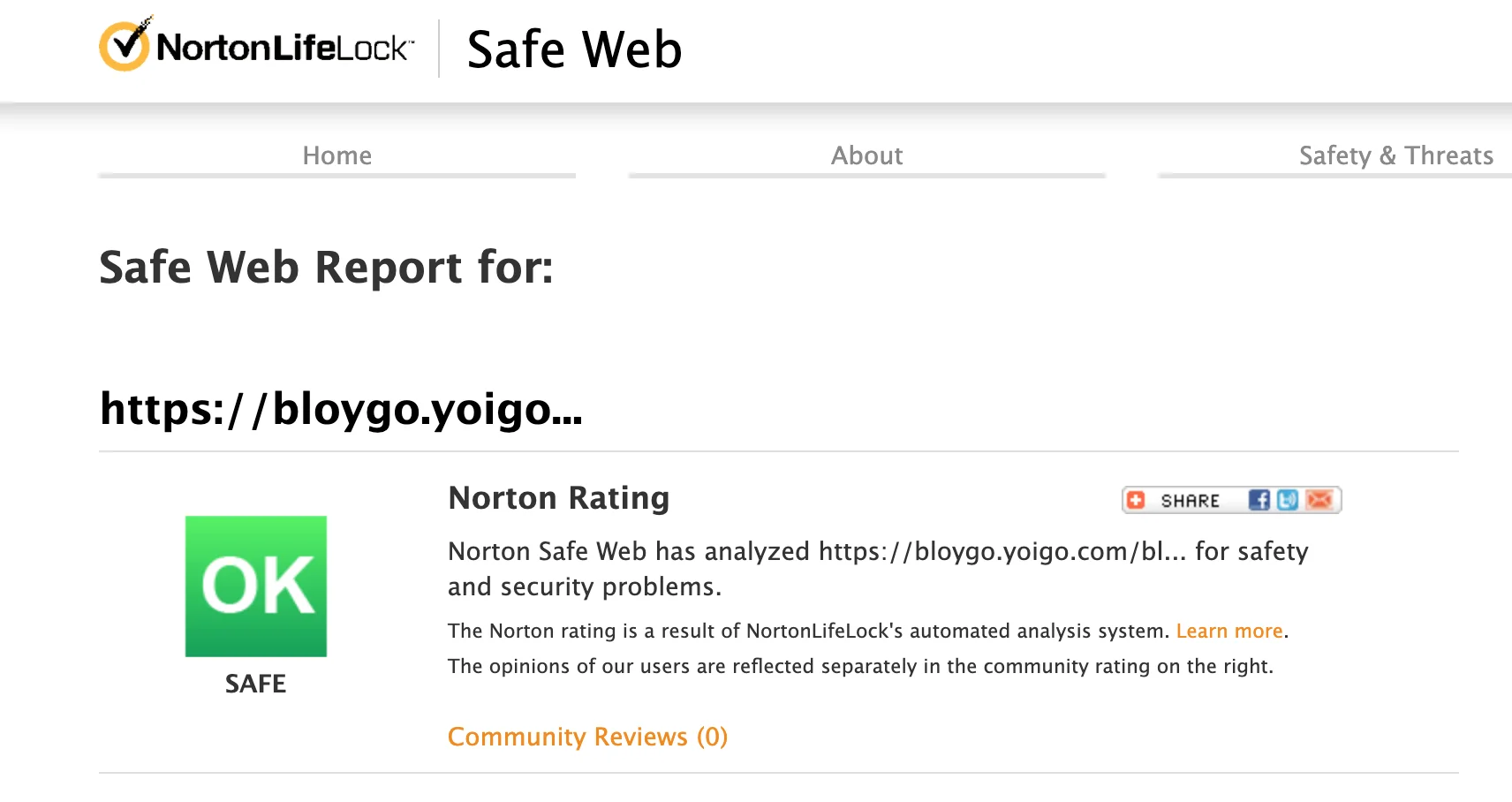 descargar Norton Safe Web