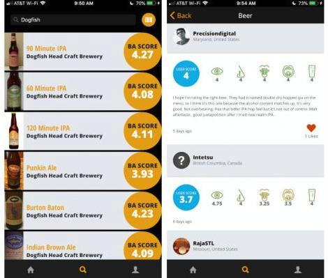 Beer advocate, app para descubrir cervezas
