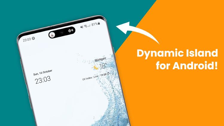 Dynamic Island app Android
